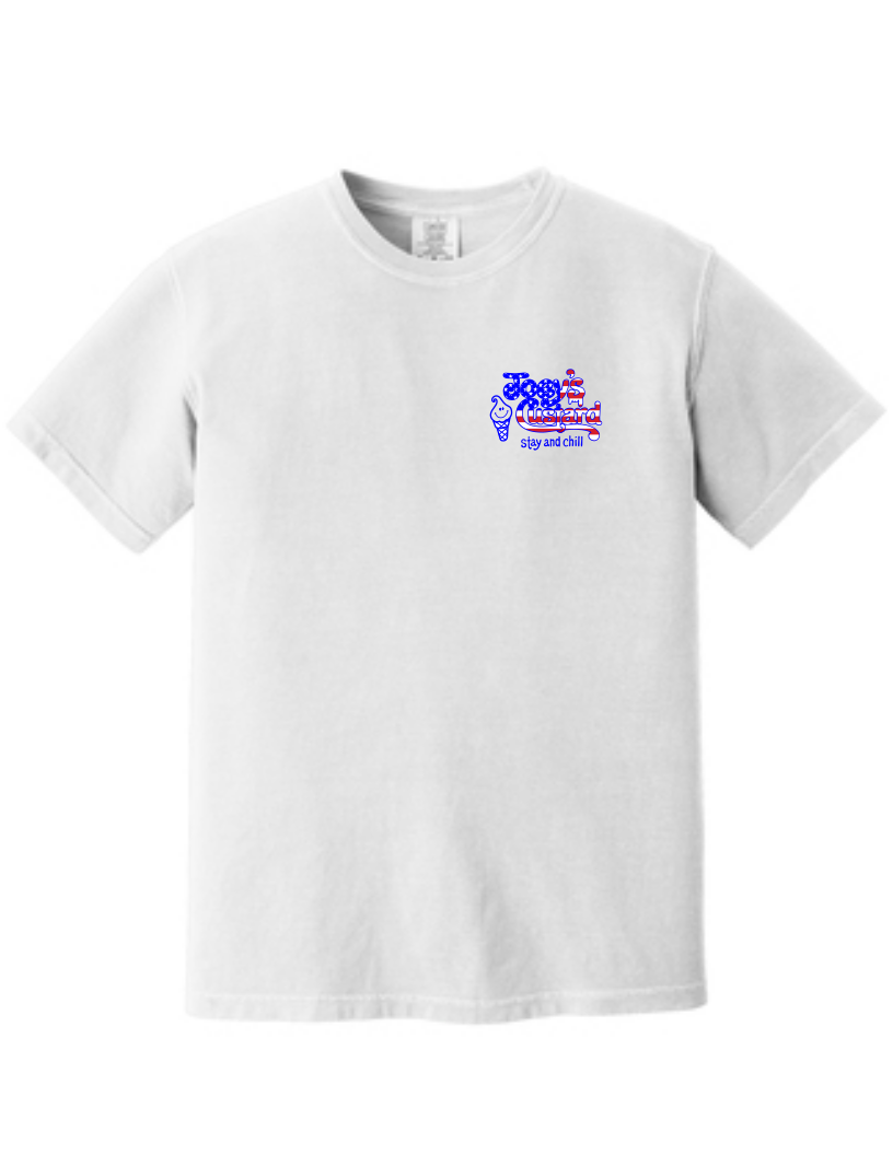 Joey's Custard Flag Tee - COMFORT COLORS